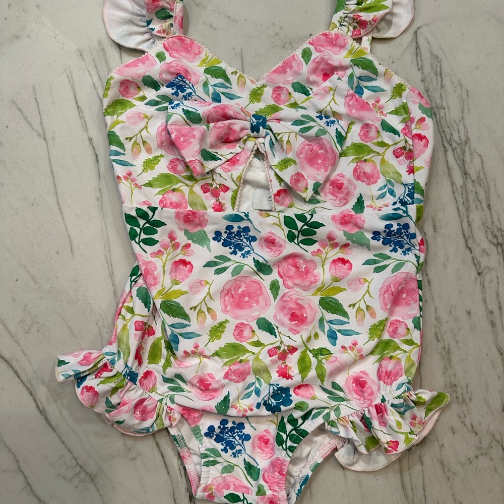 Floral Kids Swimwear